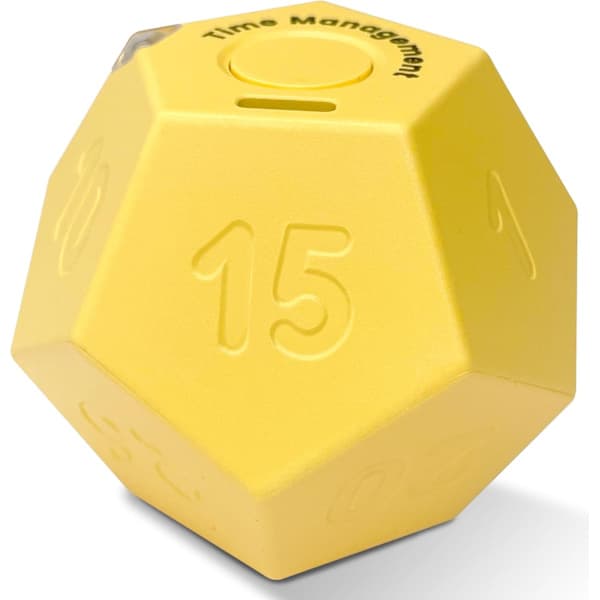 Kube-timer, Pomodoro-timer, oppladbar liten søt timer, timer for barn og klasserom, kjøkkentimer for matlaging, trening og læring-FA6-