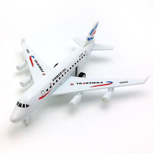 1/4 st Flygplansleksaker, Dra Tillbaka Flygplansleksaker för Barn Flygplansmodell Flygplan Modeller Leksaker för Pojkar Flickor Gåvor D 1pcs