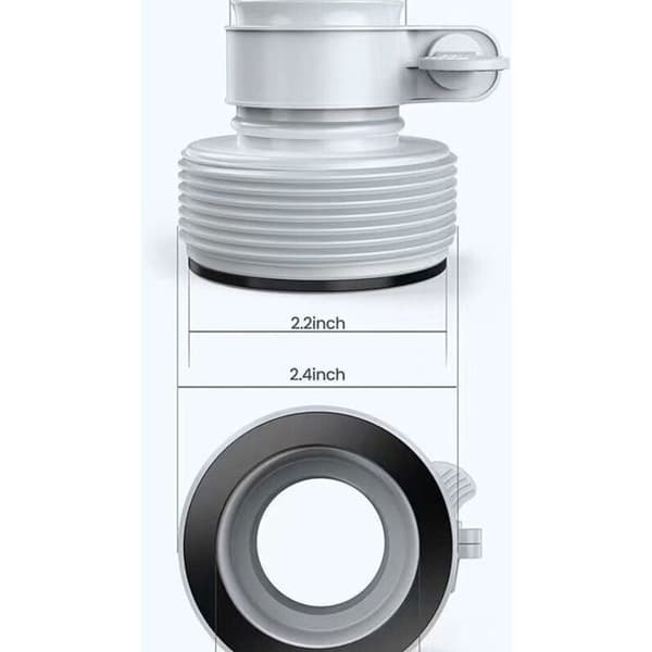 Intex poolslangadapter - Reservdel/koppling för filtreringspumpar - Ventilbyte