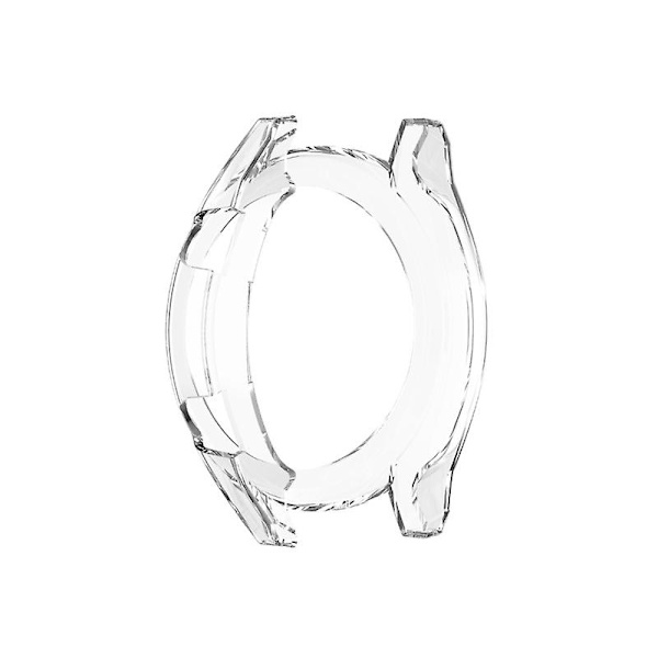 42/46mm TPU Smart Watch Bumper Case Protective Cover Shell för Huawei Watch GT 2 Transparent White 46mm