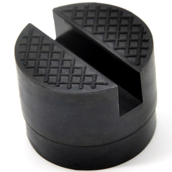 Auton Gummi Jack Pad Ramskydd Adapter Jacking Pinch Weld Musta