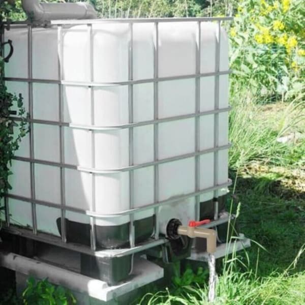 IBC vanntankkran - LUSKYKA® - Pakke med 2 - S60x6 adapter - 32 mm diameter