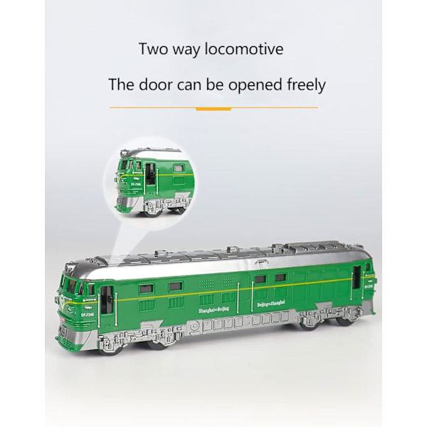 Legetøj Toy Bullet Train Big Alloy Diecast Legetøjsbiler Støbeform, Legetøj Højhastighedstog By, Legetøjsbiler Støbeform
