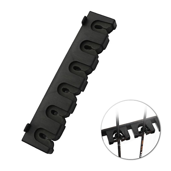 Fiske stang holdere 6-stang stativ vertikal stang holder veggmontert modulær