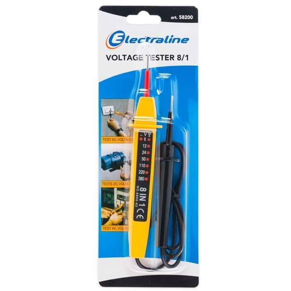 8-i-1 Strömtestare 6-400V