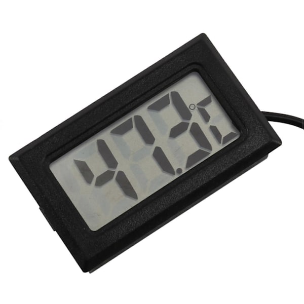 Termometer digital LCD -40 Grader Celsius + 110 Grader Celsius Temperaturmätningsinstrument Temperaturmätare, 2 Meter