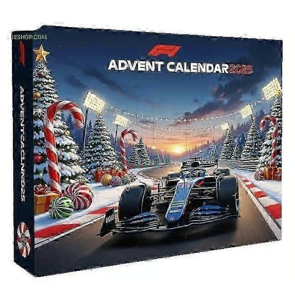 F1 Racing Adventskalender Nedräkning Julkalender Blind Box Julgransdekoration