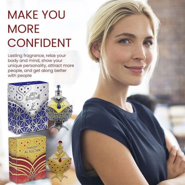 Khadlaj Hareem Al Sultan Gold Koncentreret Olieparfume 35 ml Damespray blue 1pcs