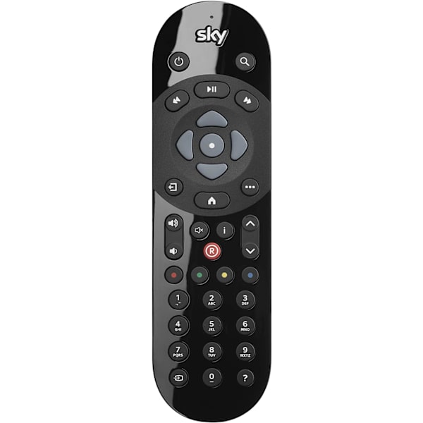 Sky Q fjärrkontroll – Endast IR, utan röststyrning – Kompatibel med Sky Q