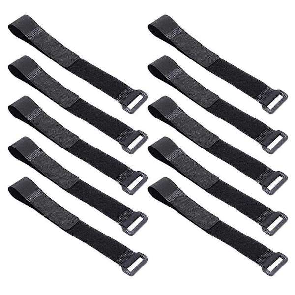10 stk. Multifunktionelle kabelstropper Genanvendelige fastgørelsesstropper 50cm