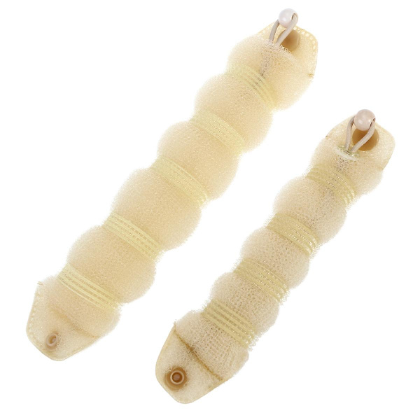 2 stk. Goody hårklemmer til kvinder, hårbolle-donut-maker, chignon-hårklemme, bolle-former, hårbolle-donut-maker, hårbolle-maker