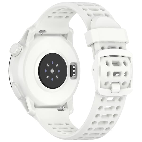 COROS Klokke Silikon Tofarget Rem Hvit 22 mm Hvit 22 mm White 22 mm