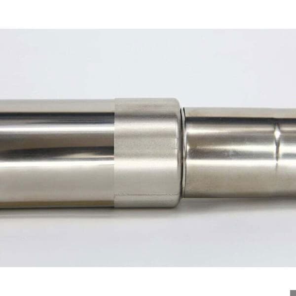 Skorstensrørsreduktion - LUSKYKA® - Rustfrit Stål - Skorstensadapter - Diameter 90-80 mm