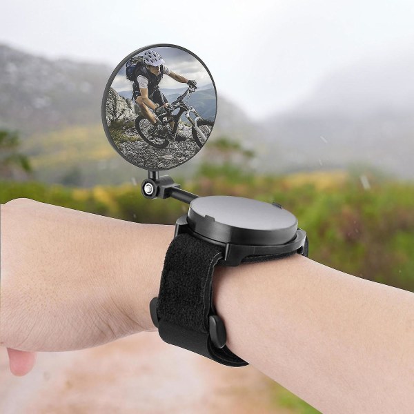 Arm Protection Wrist Swivel Mirror Adjustable Bicycle Rearview Mirror