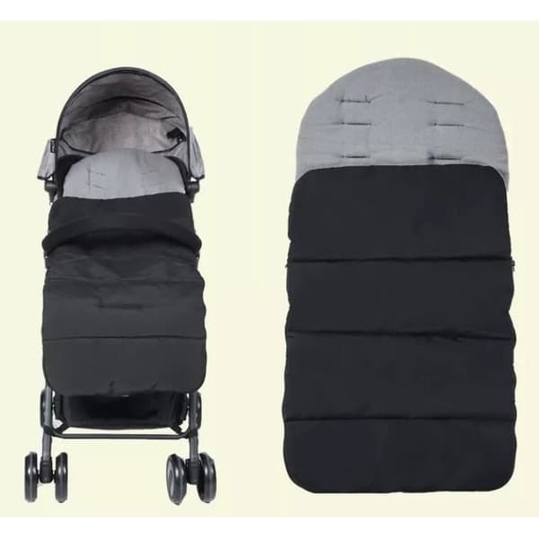 Universal Vognpose Baby Komfort Forkle for Barnevogn Grå