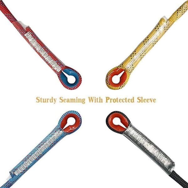 Statisk klatretau – LUSKYKA® – Lengde 20 m – Diameter 10 mm – Høyfast polyesterfiber