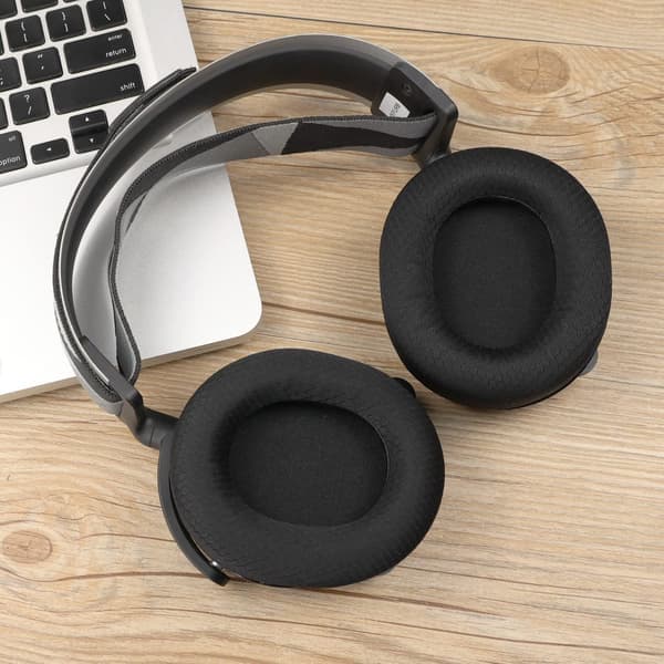 Ørepuder til SteelSeries Arctis 3/5/7/9/9X/Pro Sort 1 par