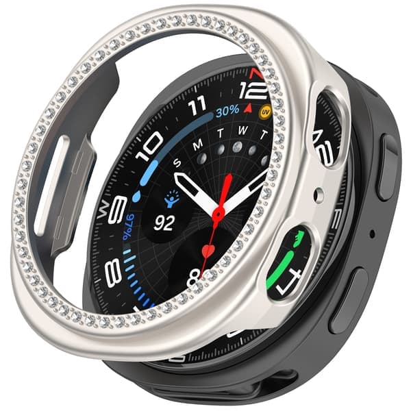 Stilig gullfarget deksel til Samsung Galaxy Watch 8 44mm