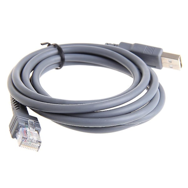 2m Symbol Streckkodsläsare Usb-kabel Ls1203 Ls2208 Ls4208 Ls3008 Cba-u01-s07zar