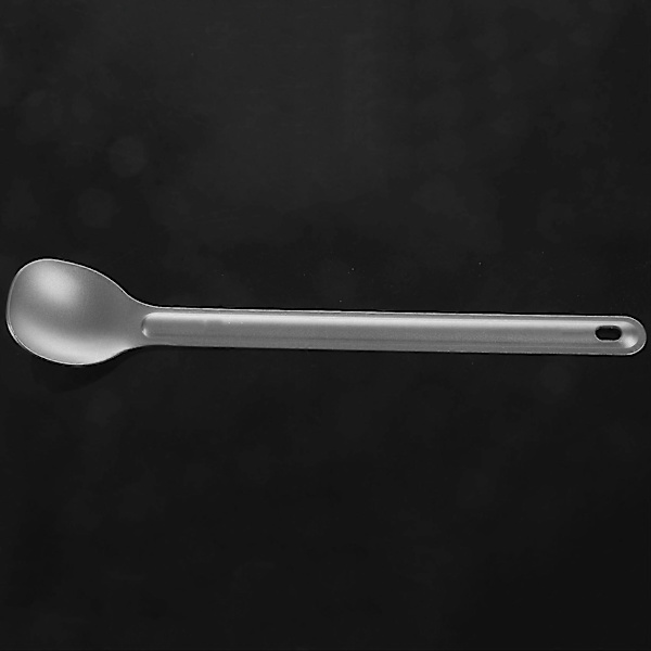 2 stk. Titanium Skeer 21,5 cm x 3,9 cm Camping Skeer Udendørs Spisebestik Langskaftet Titanium Skeer