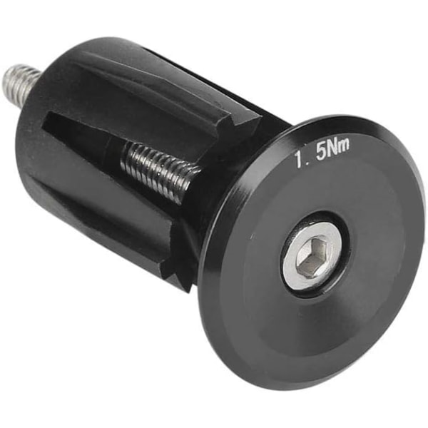 Styreendestykke, aluminiumslegering sykkelstyre grep stangendestykke pluggdeler for de fleste sykler vei(1 par)