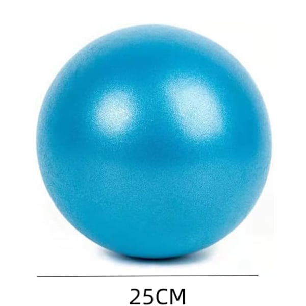 Pilates Ball, Mini Pilates Ball, Myk, Anti-Skli, Anti-Burst, for Sport and Fitness Azul