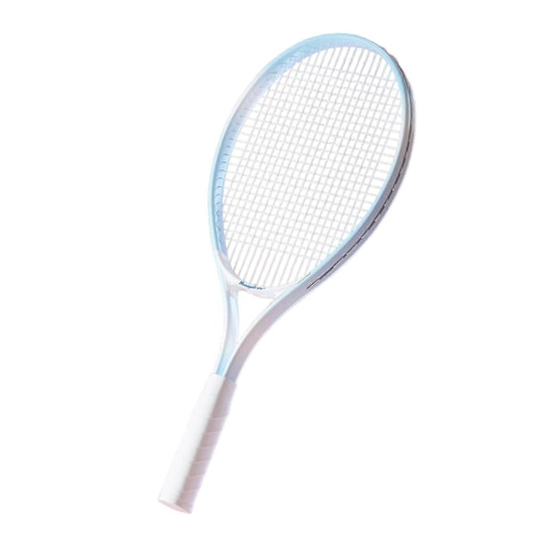Tennis Ketsjer til Begyndere Tennis Racket til Tennisbane Stadion Baghave Blå Blue 68.5cmx28cm