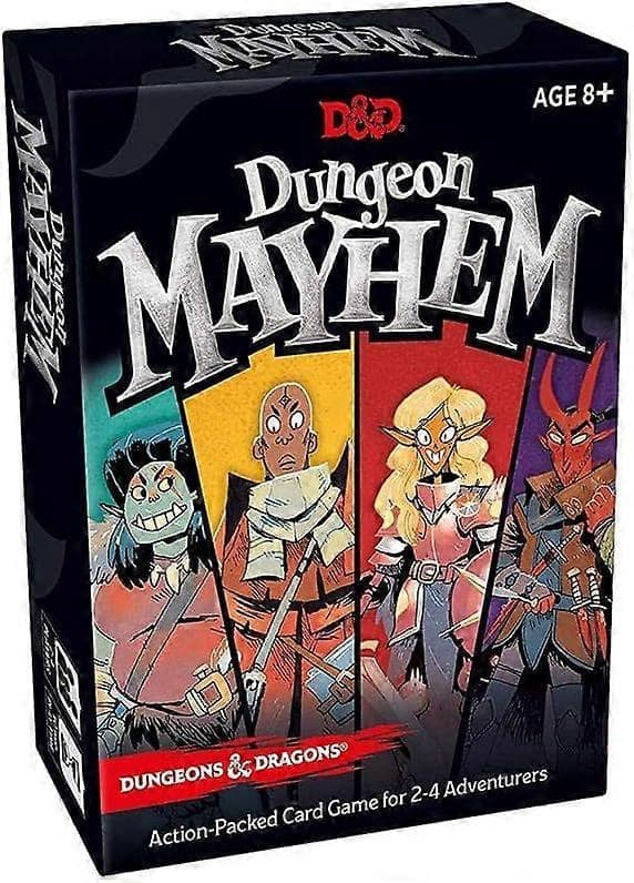 Dungeons & Dragons Dungeon Mayhem | Dungeons & Dragons kortspil | 2-4 spillere, 120 kort