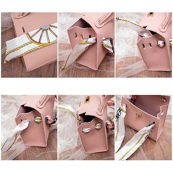 Dam Handväska i PU-läder, Axelremsväska - Dam Crossbody Väska Tote Satchel Plånbok BN