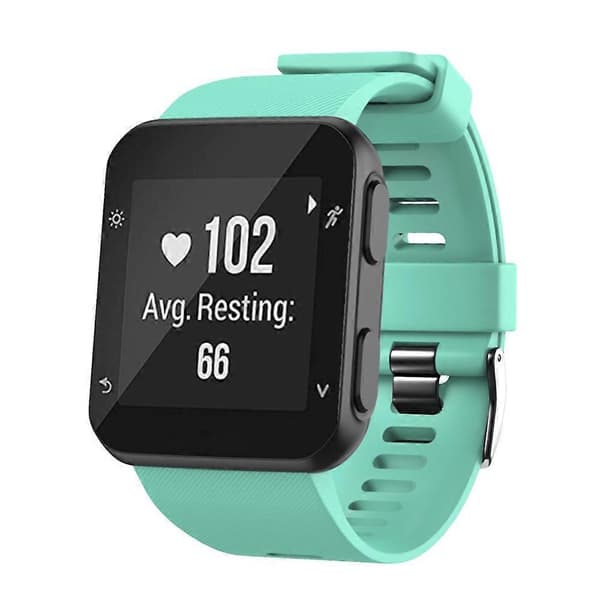 Silikonklokkereim for Garmin Forerunner 35 Mint Green