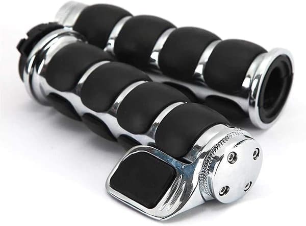 1\" Krom Billet Aluminium Komfortgreb Gasassistent Fartpilot Håndledsstøtte