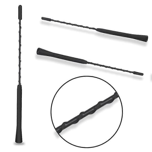 40 cm Universal Bilantenne med Kraftig FM/AM-Mottaking Svart