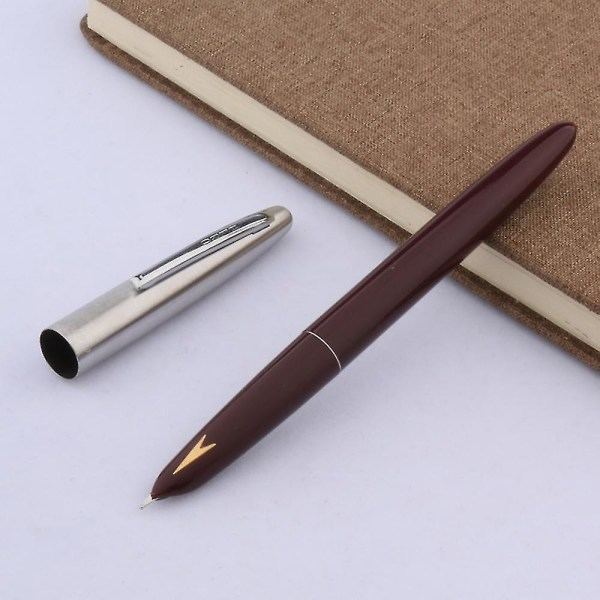 Fountain Pen Silver Arrows Hero Decorated Gift Classic Gold Label Student Funding Fountain Pen Office Supplies Gifts Pens Black