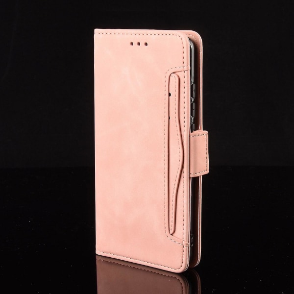 Kompatibel med Nokia 8.3 cover Justerbar löstagbar korthållare Magnetisk stängning Case Pink A