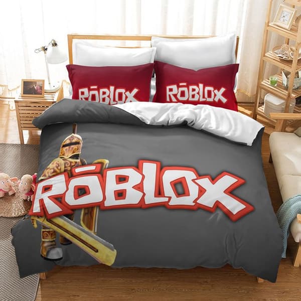3-delat påslakanset (200x200cm påslakan + två 65x65cm örngott) – Polyester – Tecknad design 2