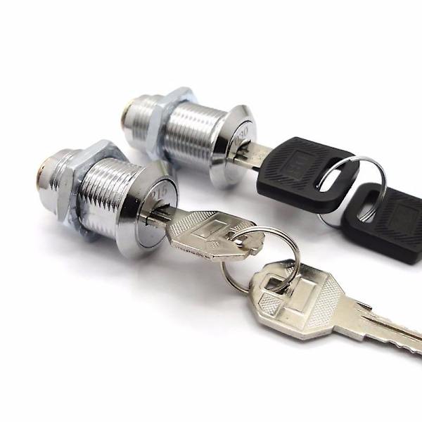 Postilaatikon lukko, nokka lukko kaappiin Kirjelaatikko Lokero Laatikko Ovi Kaappi 2 avaimella 16mm