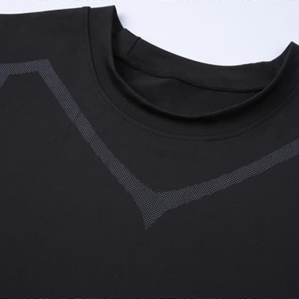 Version Ionic Formende Vest, Ermeløs Formende T-skjorte for Menn Black M