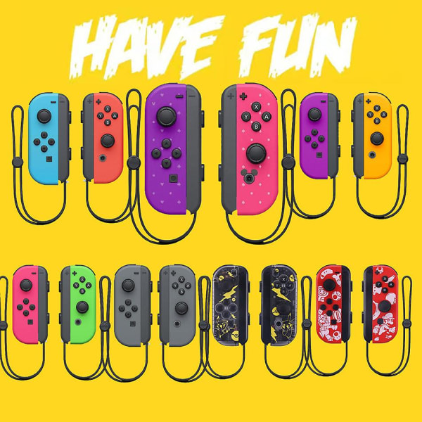Joypad For Nintendo Switch Trådløs Gamepad Joy Wireless Bluetooth Switch Gamepad Motion Control - Super party only