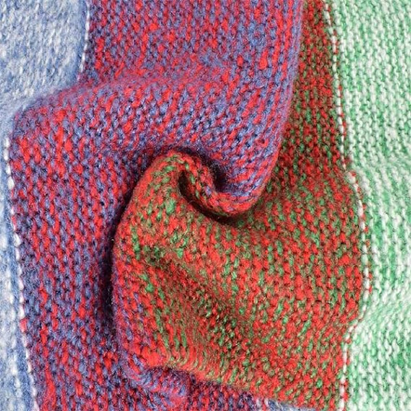 Naisten Värikäs Kaulahuivit Talvi Neulotu Loop Infinity Huivit Lämmin Kääre Cowl (A)