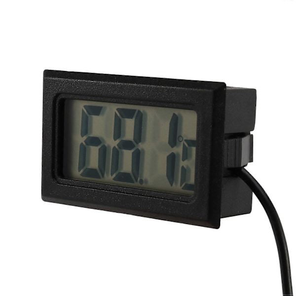 Termometer digital LCD -40 Grader Celsius + 110 Grader Celsius Temperaturmätningsinstrument Temperaturmätare, 2 Meter