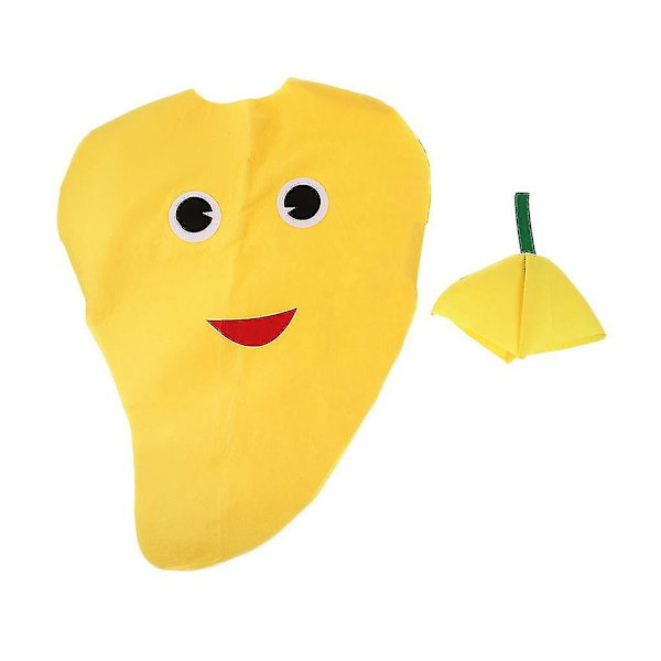 Hedelmäasu Lasten Juhliin - Värikäs ja Eloisa Pukeutumisasu mango