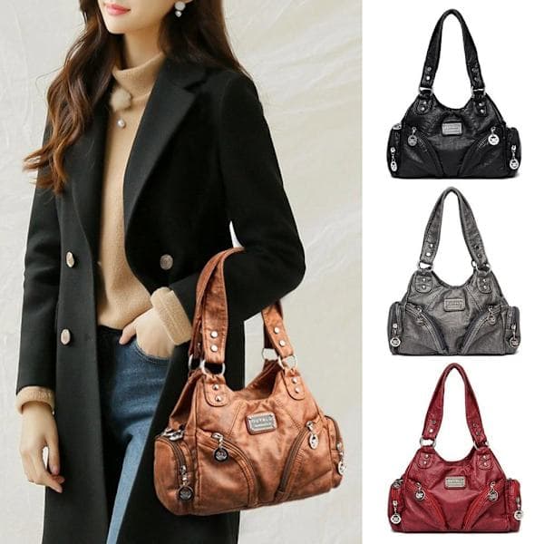 Crossbody Veske GREY Grå Grey