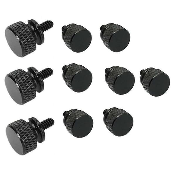 10 st/Lot UNC6 -32 M3.5 Handskruv för GPU-hållare PSU Datorchassi Sidopanelskruvar PC Montering W