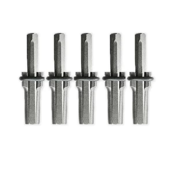 5-pak med 18 mm stenkiler / stenkiler til stensprængning - Kiler