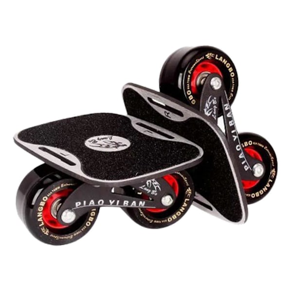 Bärbara Rullskridskor Professionell Road Drift Skates Plate för Pojkar Flickor Tonåring Aluminiumlegeringsplatta Aluminum Plate Wheel 13cmx15.5cm x8.5cm