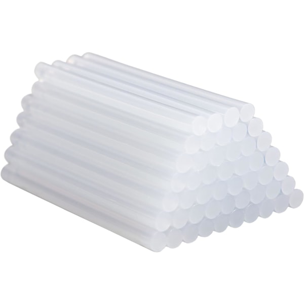 Smältlimstift Limstift för limpistol - 50 st - 7 mm x 100 mm Resin EVA Smältlimstift - Transparent lim för konst och hantverk