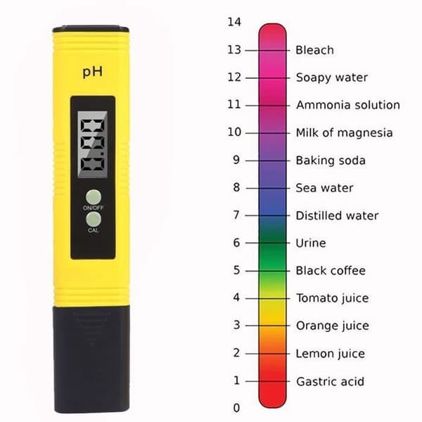 2 STK Vandkvalitetstester, Elektronisk pH-meter, TDS&EC Temperaturmåler, 4 i 1 Vandkvalitetstester