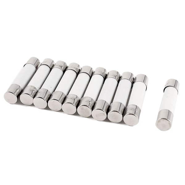 10 st 250V 30A 6x30mm Cylindriska Keramiska Rörsäkringar Länk