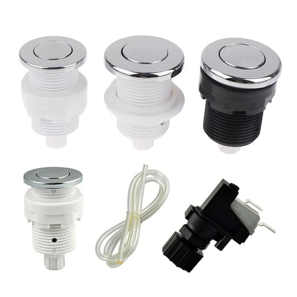 28/32 mm pneumatisk afbryder tænd/sluk trykknap til badekar 32 mm knap 32mm button