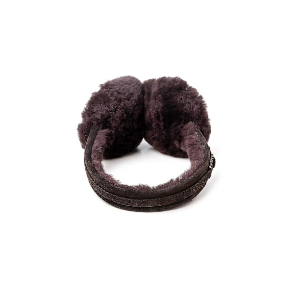 Dame Saueull Earmuffer - Komfortable og varme ørevarmere  506-100 Chocolate One size